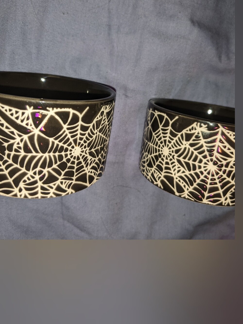 The Bake Shop Masterclass Baking Ramekins (2) Spiderweb Halloween